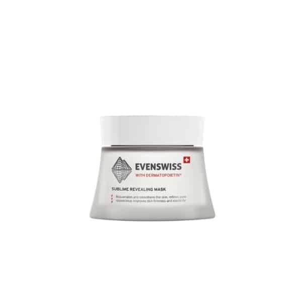 EvenSwiss Sublime Revealing Mask Skincare product packaging